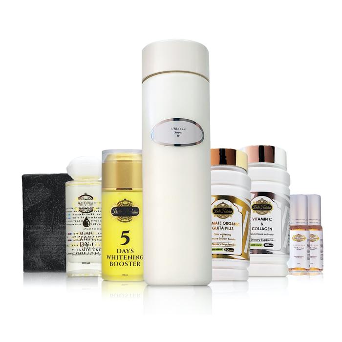MIRACLE GLOW SET (WITH ORGANIC BODY OIL)